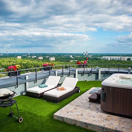 Skyhouse Riga Private Penthouse And Spa Ngoại thất bức ảnh
