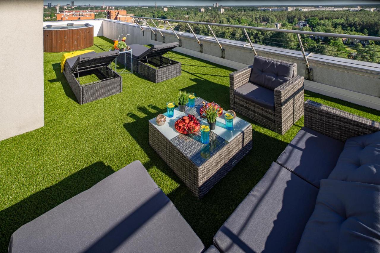 Skyhouse Riga Private Penthouse And Spa Ngoại thất bức ảnh